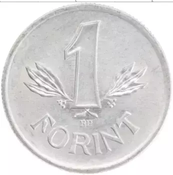 Монета форинт Венгрии 1987 года Алюминий