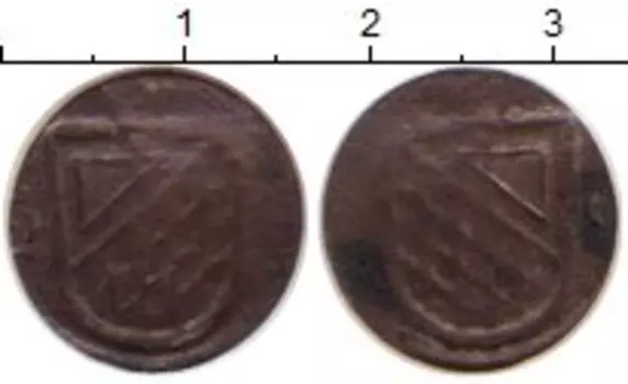 Монета геллер Цюриха Серебро XVII в