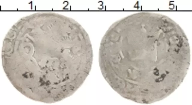 Монета грош Праги Серебро Пражский грош