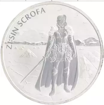 Монета клэй Южной Кореи 2019 года Серебро UNUSUAL