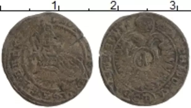 Монета крейцер Австрии 1699 года Серебро Леопольд I