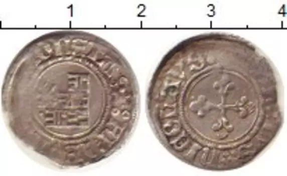 Монета крейцер Фрибурга Серебро XVI в