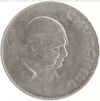 Монета крона Англии 1965 года Медно-никель Елизавета II