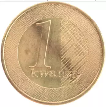 Монета кванза Анголы 2012 года Латунь