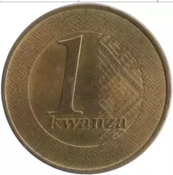 Монета кванза Анголы 2012 года Латунь