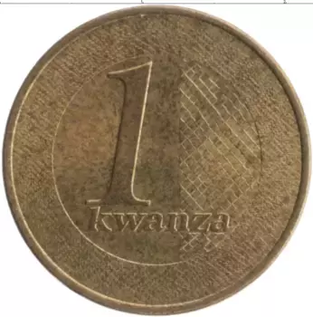 Монета кванза Анголы 2012 года Латунь