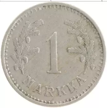 Монета марка Финляндии 1932 года Медно-никель