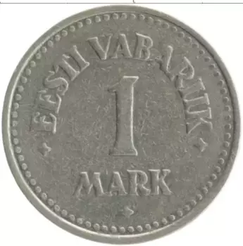 Монета марка Эстонии 1922 года Медно-никель