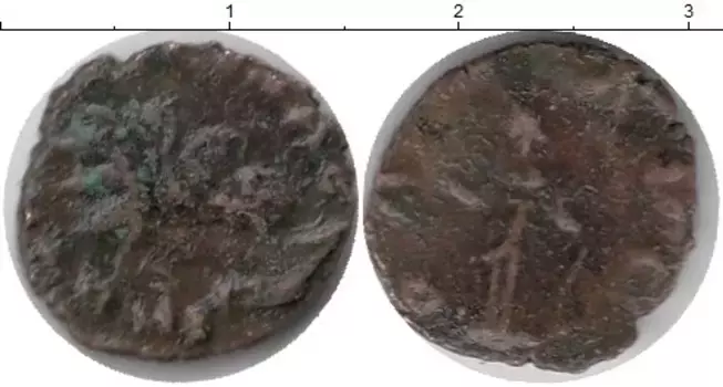 Монета Номинал Древнего Рима Бронза