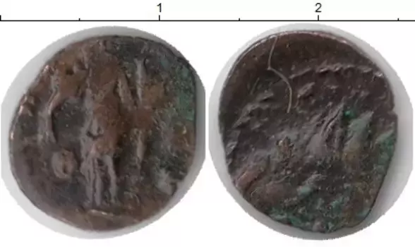 Монета Номинал Древнего Рима Бронза