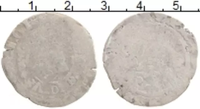 Монета Номинал Европы Серебро