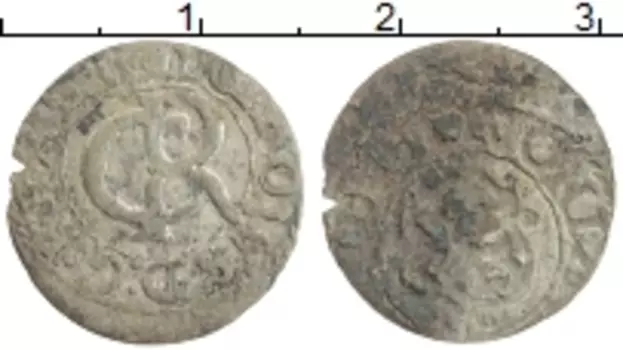 Монета номинал? Швеции Серебро 17 век