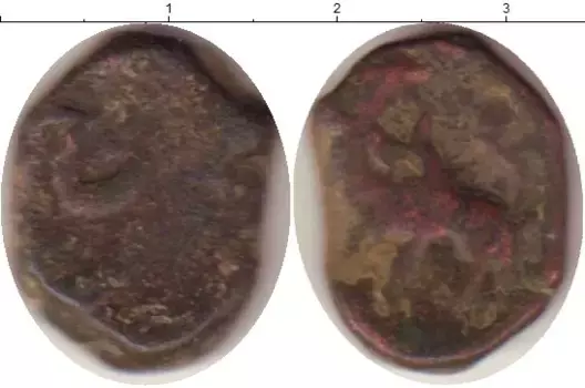 Монета пайс Хайдарабада Медь 1250-1285