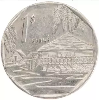 Монета песо Кубы 1998 года Медно-никель