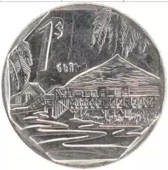 Монета песо Кубы 2007 года Медно-никель