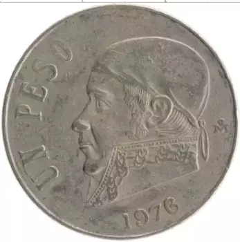Монета песо Мексики 1978 года Медно-никель