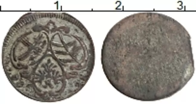 Монета пфенниг Австрии 1692 года Серебро Леопольд I