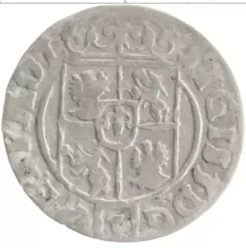 Монета полторак Польши 1623 года Серебро Сигизмунд III