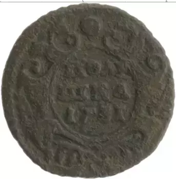 Монета полушка Анны Иоанновны 1731 года Медь