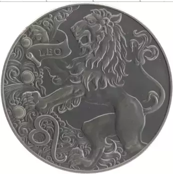 Монета рубль Беларуси 2015 года Медно-никель Знак зодиака - Лев