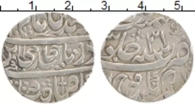 Монета рупия Индии Серебро Джайсалмир