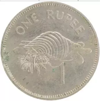 Монета рупия Сейшел 1982 года Медно-никель