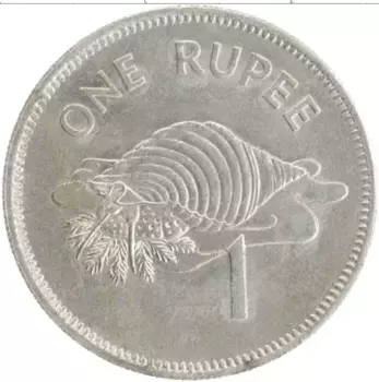 Монета рупия Сейшел 1982 года Медно-никель