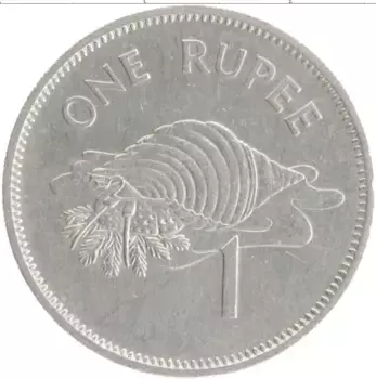 Монета рупия Сейшел 1982 года Медно-никель