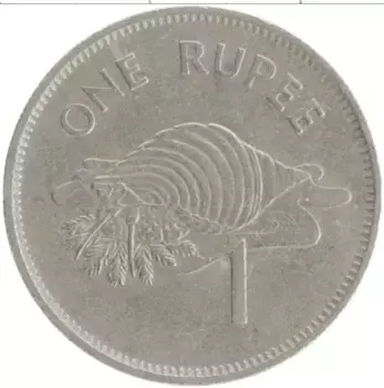 Монета рупия Сейшел 1982 года Медно-никель