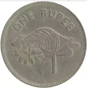 Монета рупия Сейшел 1982 года Медно-никель