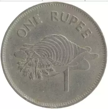 Монета рупия Сейшел 1982 года Медно-никель