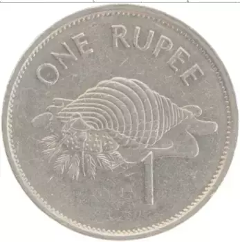 Монета рупия Сейшел 1992 года Медно-никель