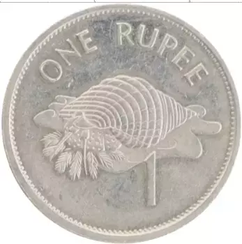 Монета рупия Сейшел 1995 года Медно-никель