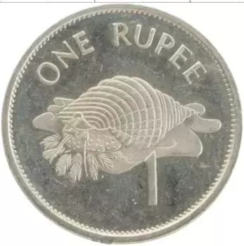 Монета рупия Сейшел 1995 года Медно-никель