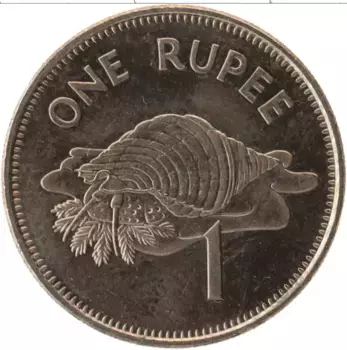 Монета рупия Сейшел 2007 года Медно-никель
