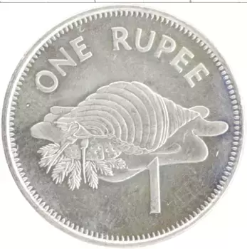 Монета рупия Сейшел 2007 года Медно-никель