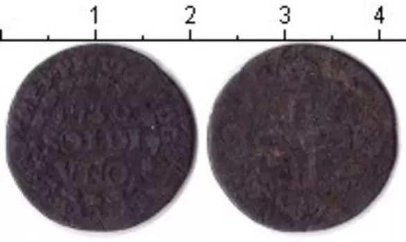 Монета сольдо Сардинии 1739 года Медь SARDINIA