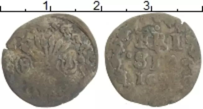 Монета стювер Нидерланд Серебро Фризия