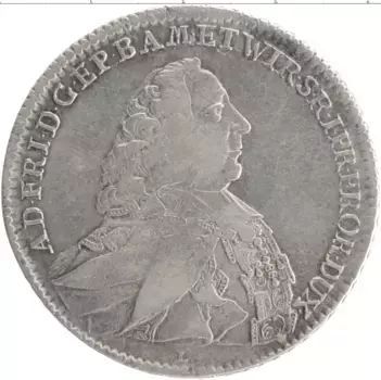 Монета талер Баварии 1764 года Серебро Фридрих