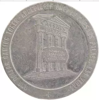 Монета Жетон Америки 1979 года Медно-никель Игровой токен казино