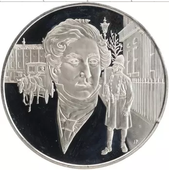 Монета Жетон Америки 1979 года Серебро Монетный двор Франклина