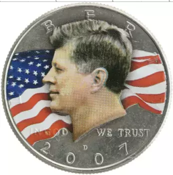 Монета Жетон Америки 2007 года Медно-никель D
