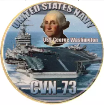Монета Жетон Америки Латунь ВМФ США