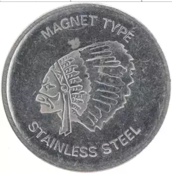 Монета Жетон Америки Железо Индеец