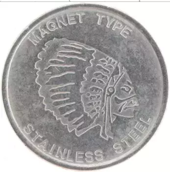 Монета Жетон Америки Железо Индеец