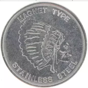 Монета Жетон Америки Железо Индеец