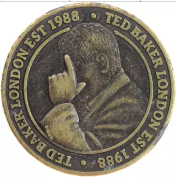 Монета Жетон Англии 1988 года Бронза Тед Бэкер, Лондон