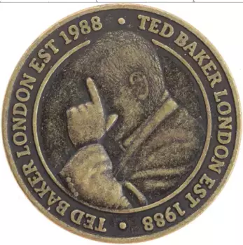 Монета Жетон Англии 1988 года Бронза Тед Бэкер, Лондон