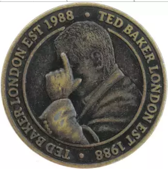 Монета Жетон Англии 1988 года Бронза Тед Бэкер, Лондон