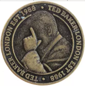 Монета Жетон Англии 1988 года Бронза Тед Бэкер, Лондон